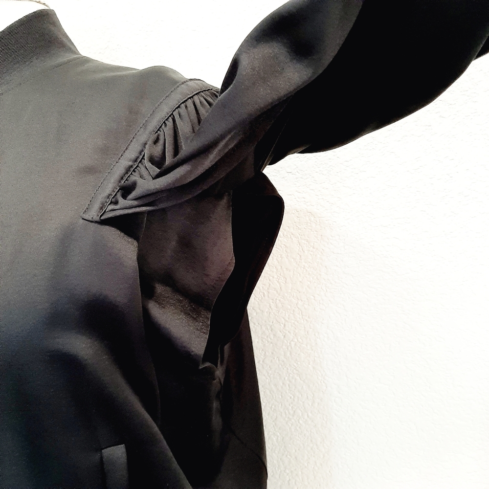 Calvin Rucker Black Zip Up Jacket Size Small - Picture 5 of 13